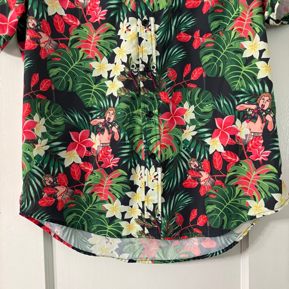 RSVLTS MENs “The Goonies” Truffle Shuffle Hawaiian Shirt - Picture 4 of 14